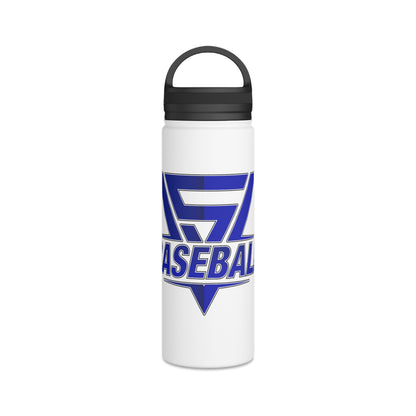 VS Baseball Stainless Steel Water Bottle, Handle Lid