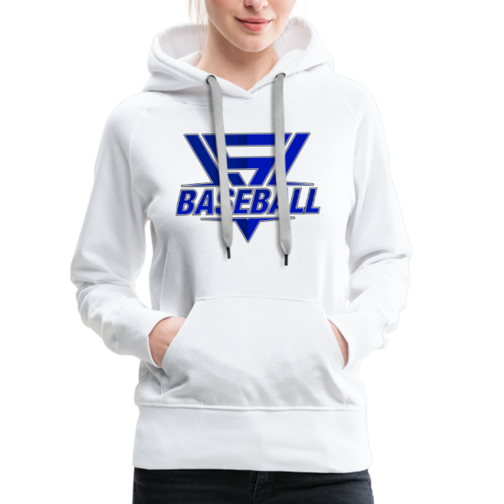 Women's VS Baseball Premium Sweatshirt - white