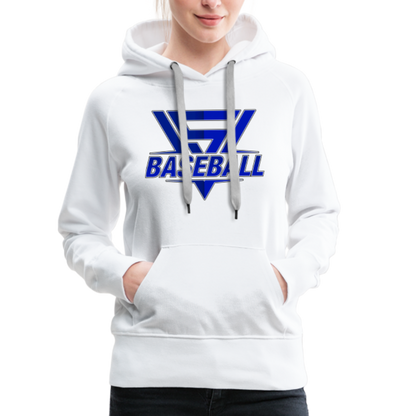 Women's VS Baseball Premium Sweatshirt - white