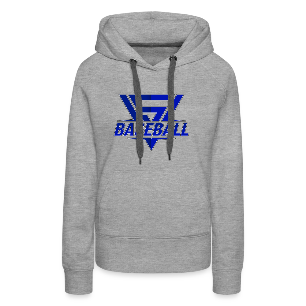 Women's VS Baseball Premium Sweatshirt - heather grey