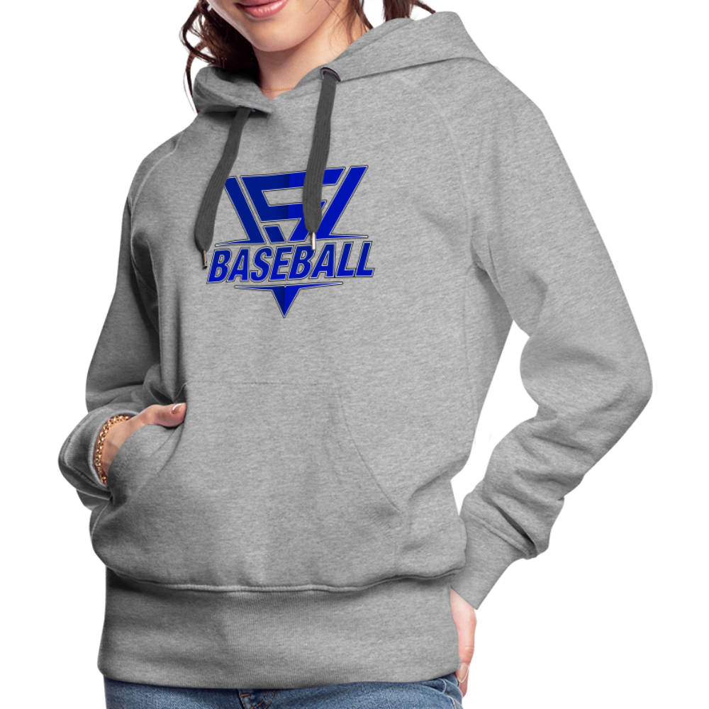 Women's VS Baseball Premium Sweatshirt - heather grey