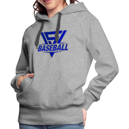 Women's VS Baseball Premium Sweatshirt - heather grey