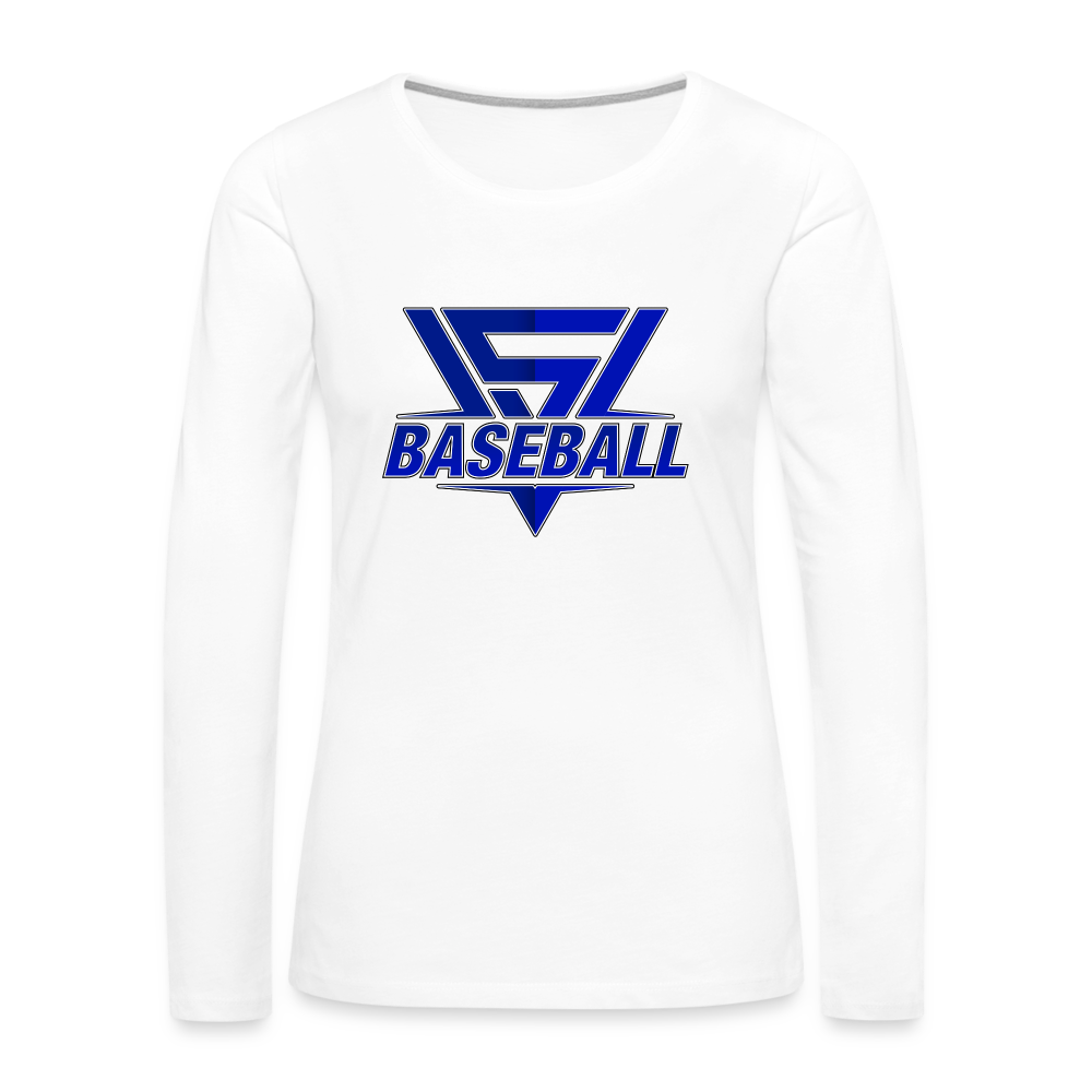 Women's Vegas Strong Baseball Premium Long Sleeve - white