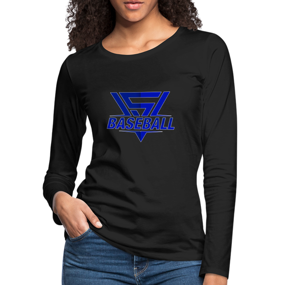 Women's Vegas Strong Baseball Premium Long Sleeve - black