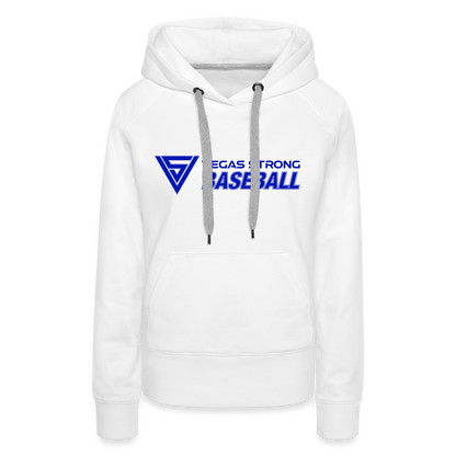 Women’s Vegas Strong BB Premium Hoodie - white