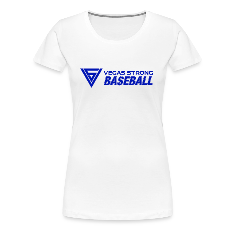 Women’s Vegas Strong BB Premium Tee - white