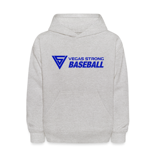 Youth Vegas Strong BB Hoodie - heather gray