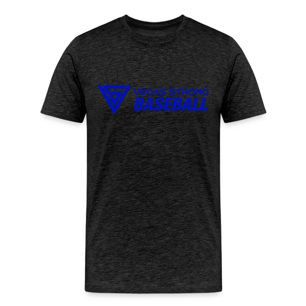 Men's Premium Vegas Strong BB Tee - charcoal grey