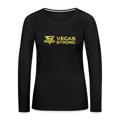 Women's VS Gold Premium Long Sleeve - black