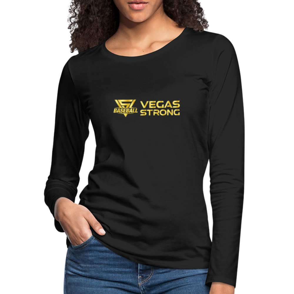 Women's VS Gold Premium Long Sleeve - black