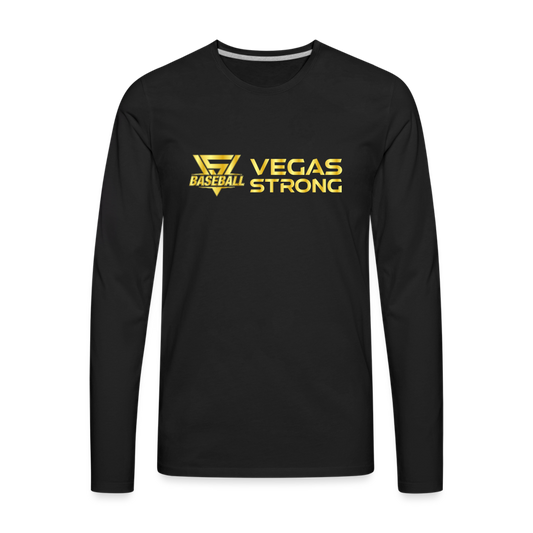 Men's VS Gold Premium Long Sleeve - black