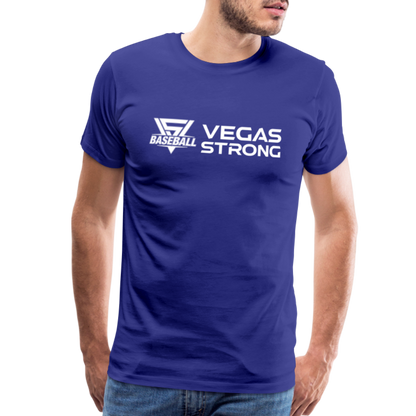 Men's VS Baseball Tee - royal blue