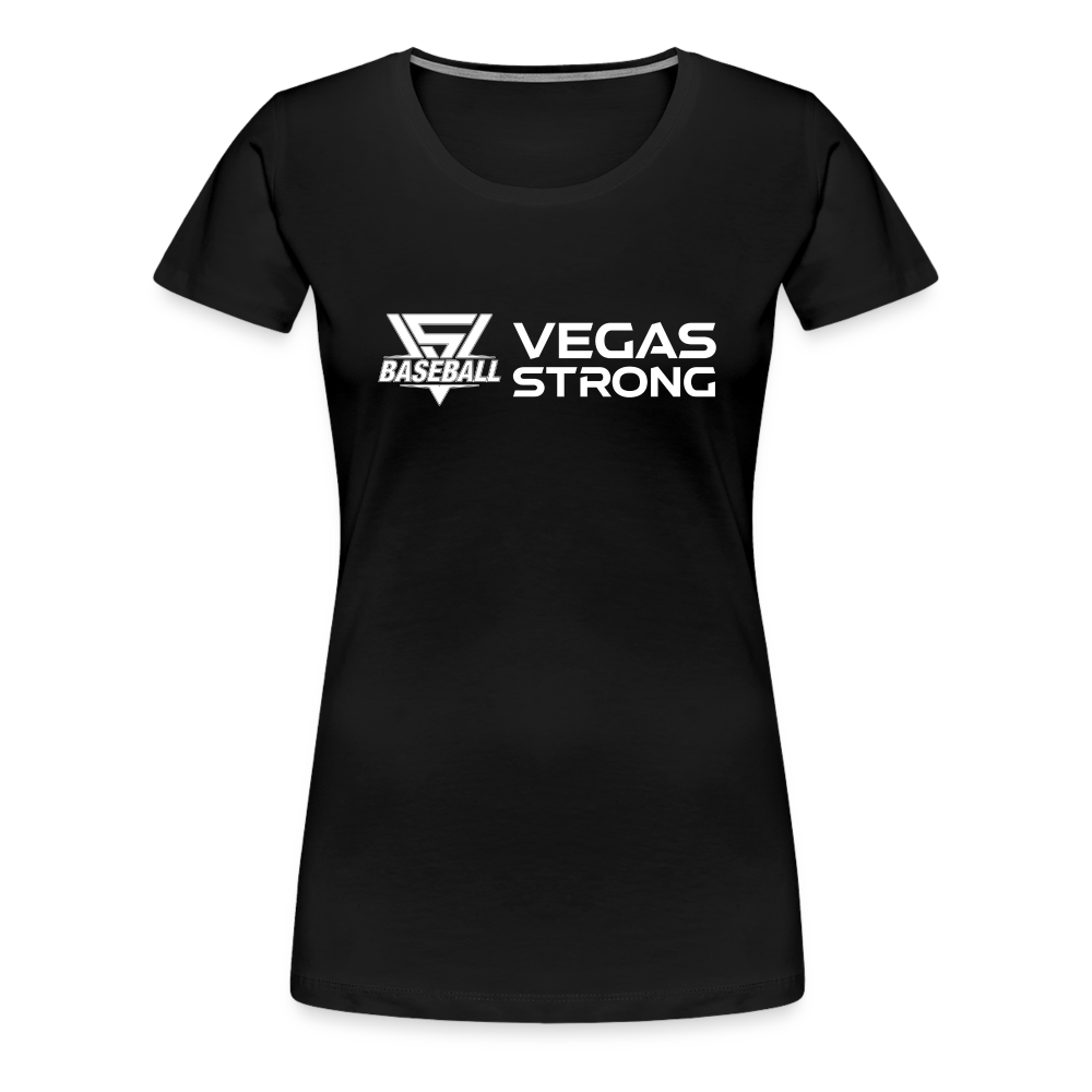 Women’s VS Baseball Premium Tee - black