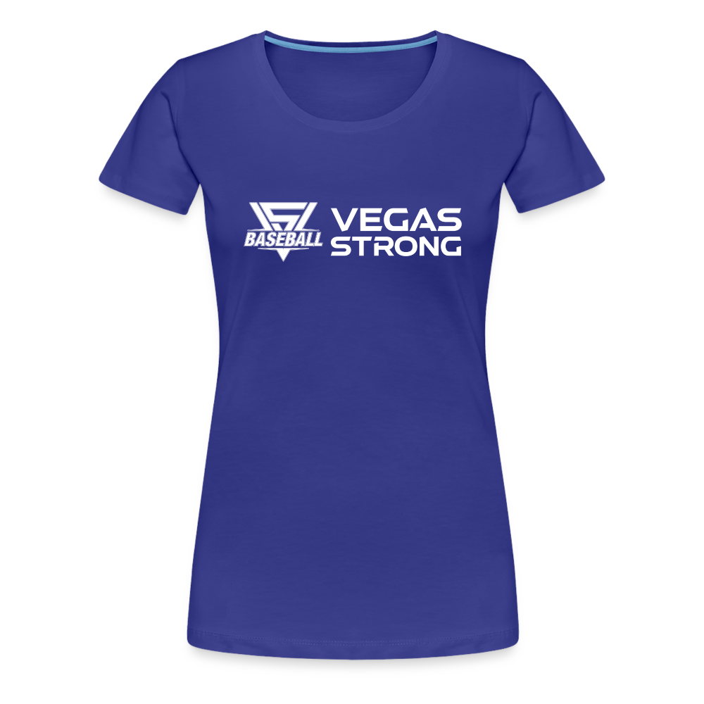 Women’s VS Baseball Premium Tee - royal blue