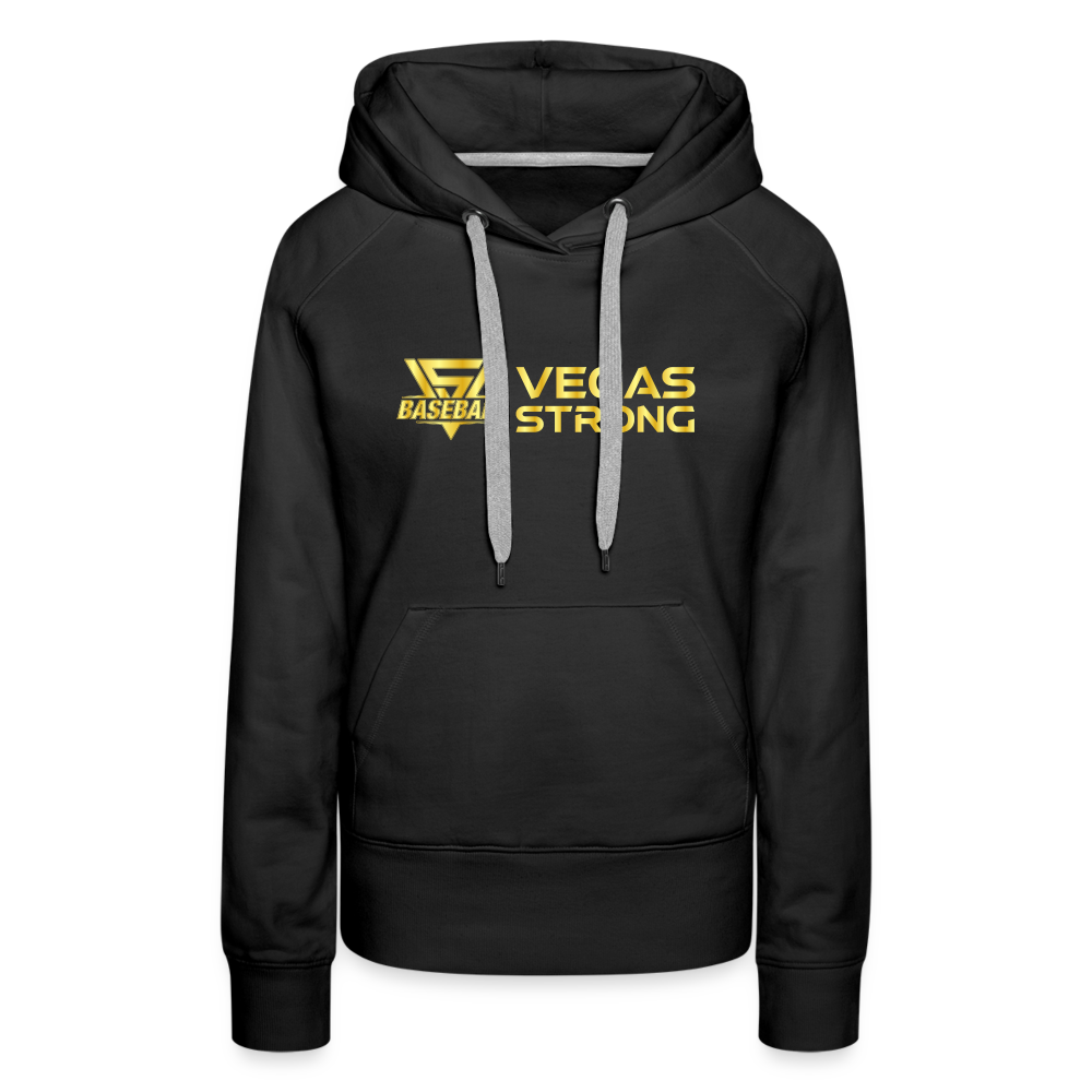 Women’s VS Gold Premium Hoodie - black