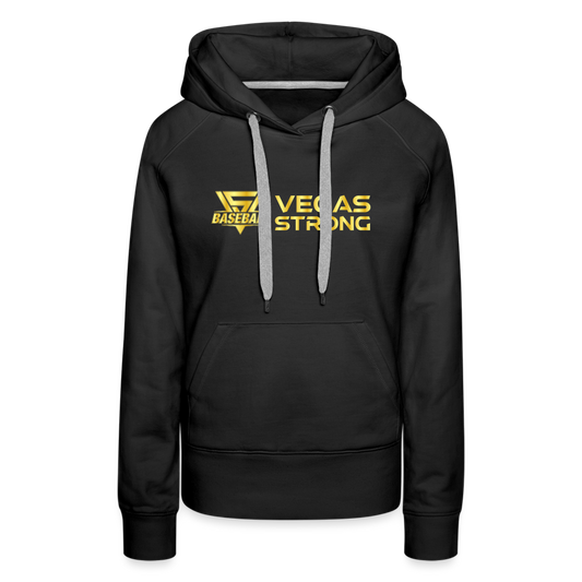 Women’s VS Gold Premium Hoodie - black