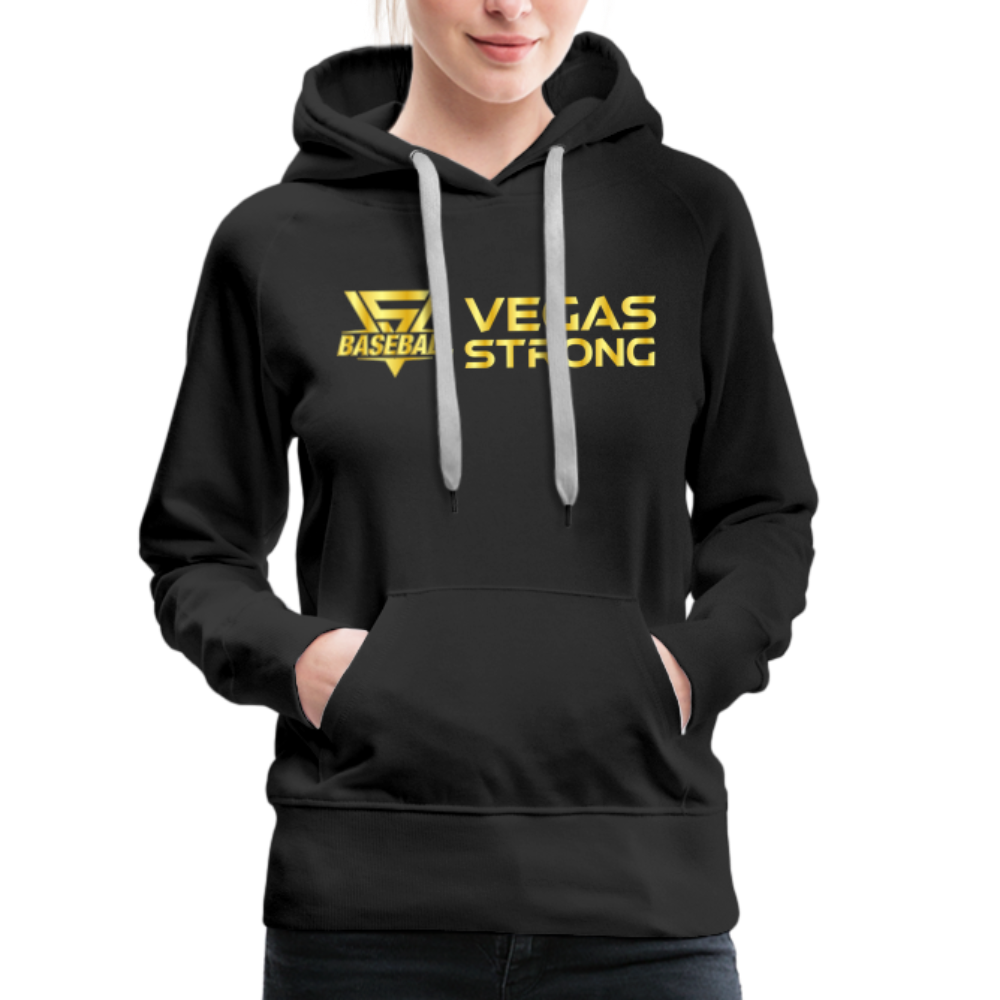 Women’s VS Gold Premium Hoodie - black