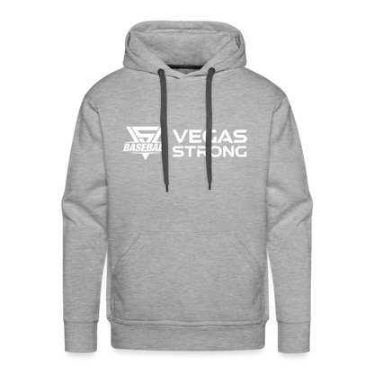 Men’s VS Baseball Premium Hoodie - heather grey