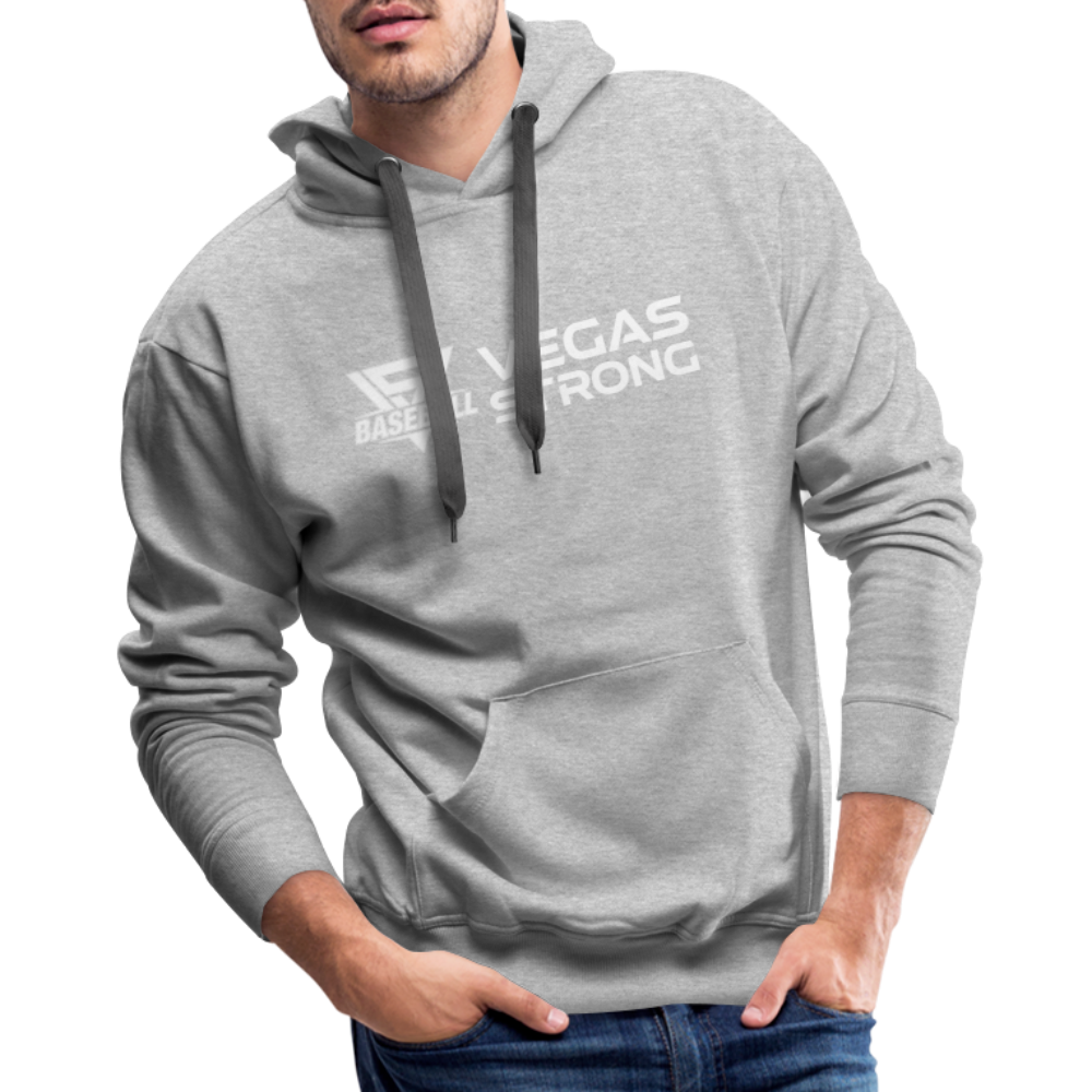 Men’s VS Baseball Premium Hoodie - heather grey