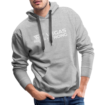 Men’s VS Baseball Premium Hoodie - heather grey