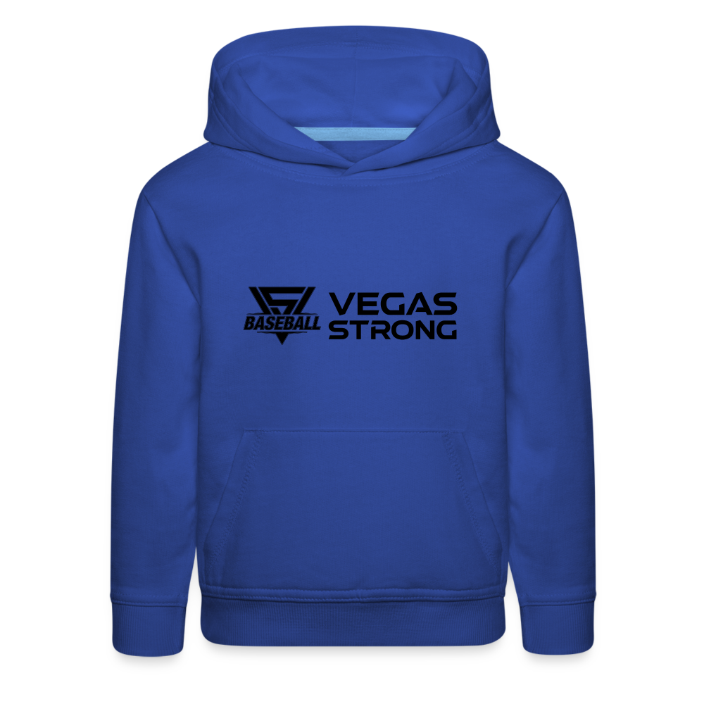 Youth VS Black Premium Hoodie - royal blue