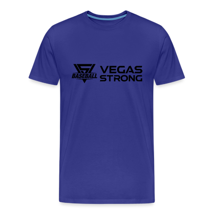 Men's VS Black Premium T-Shirt - royal blue