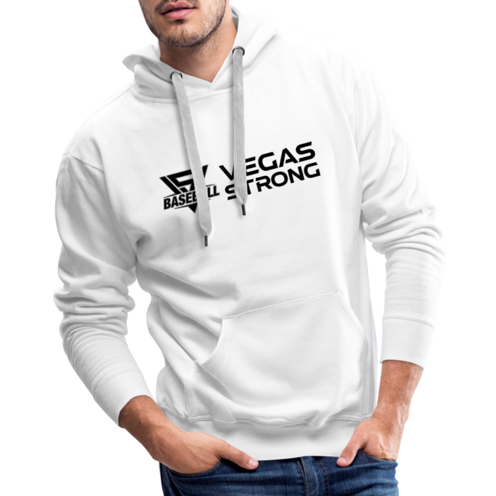 Men’s VS Black Premium Hoodie - white