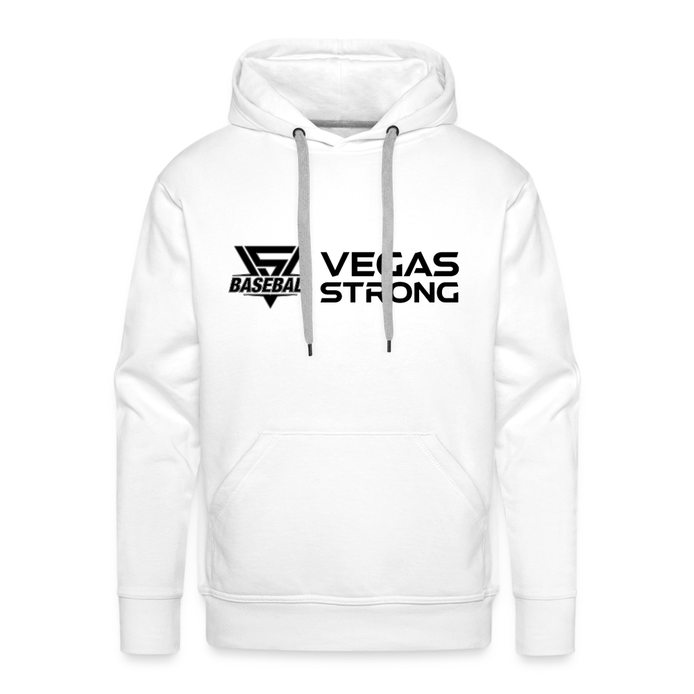 Men’s VS Black Premium Hoodie - white