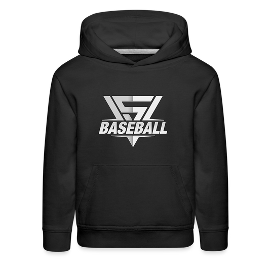 Youth Vegas Strong Grey Premium Hoodie - black