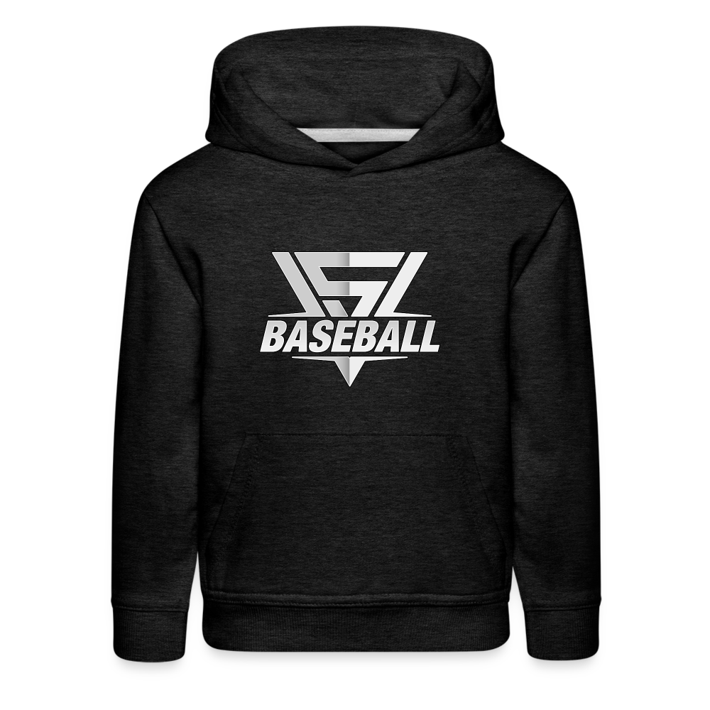 Youth Vegas Strong Grey Premium Hoodie - charcoal grey