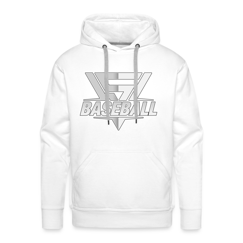 Men’s Vegas Strong Grey Premium Hoodie - white