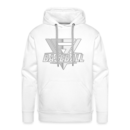 Men’s Vegas Strong Grey Premium Hoodie - white