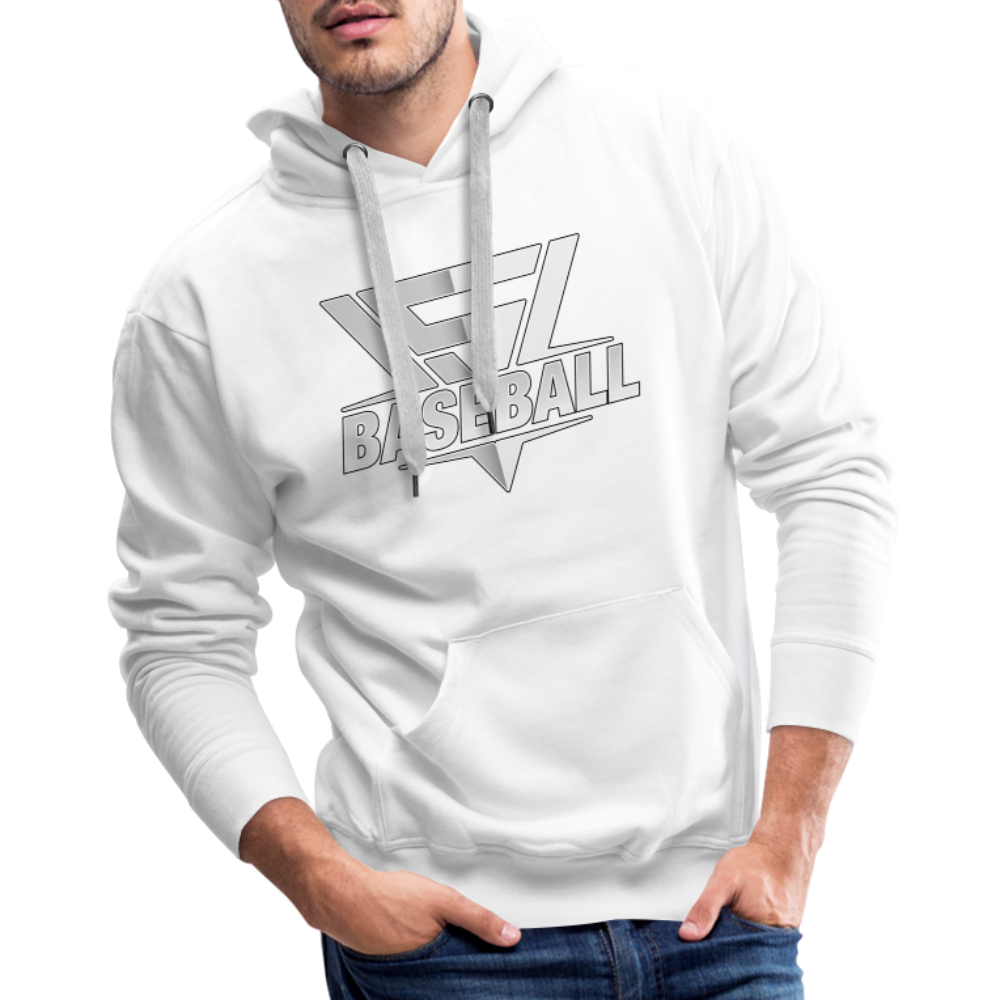 Men’s Vegas Strong Grey Premium Hoodie - white