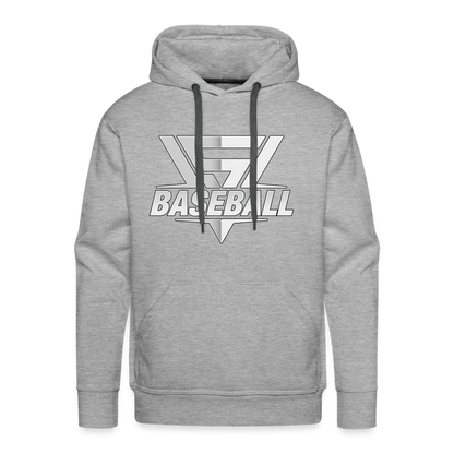 Men’s Vegas Strong Grey Premium Hoodie - heather grey