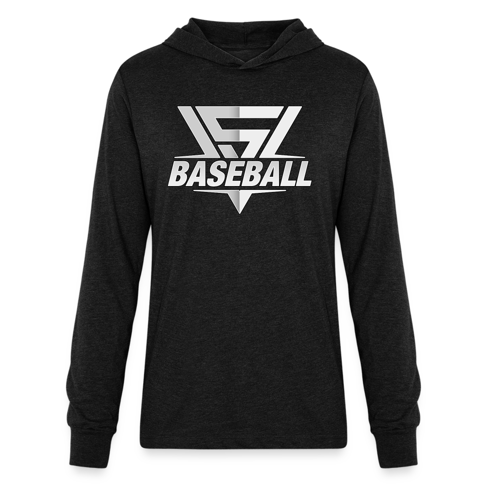 Mens' Vegas Strong Grey Lightweight Hoodie - heather black