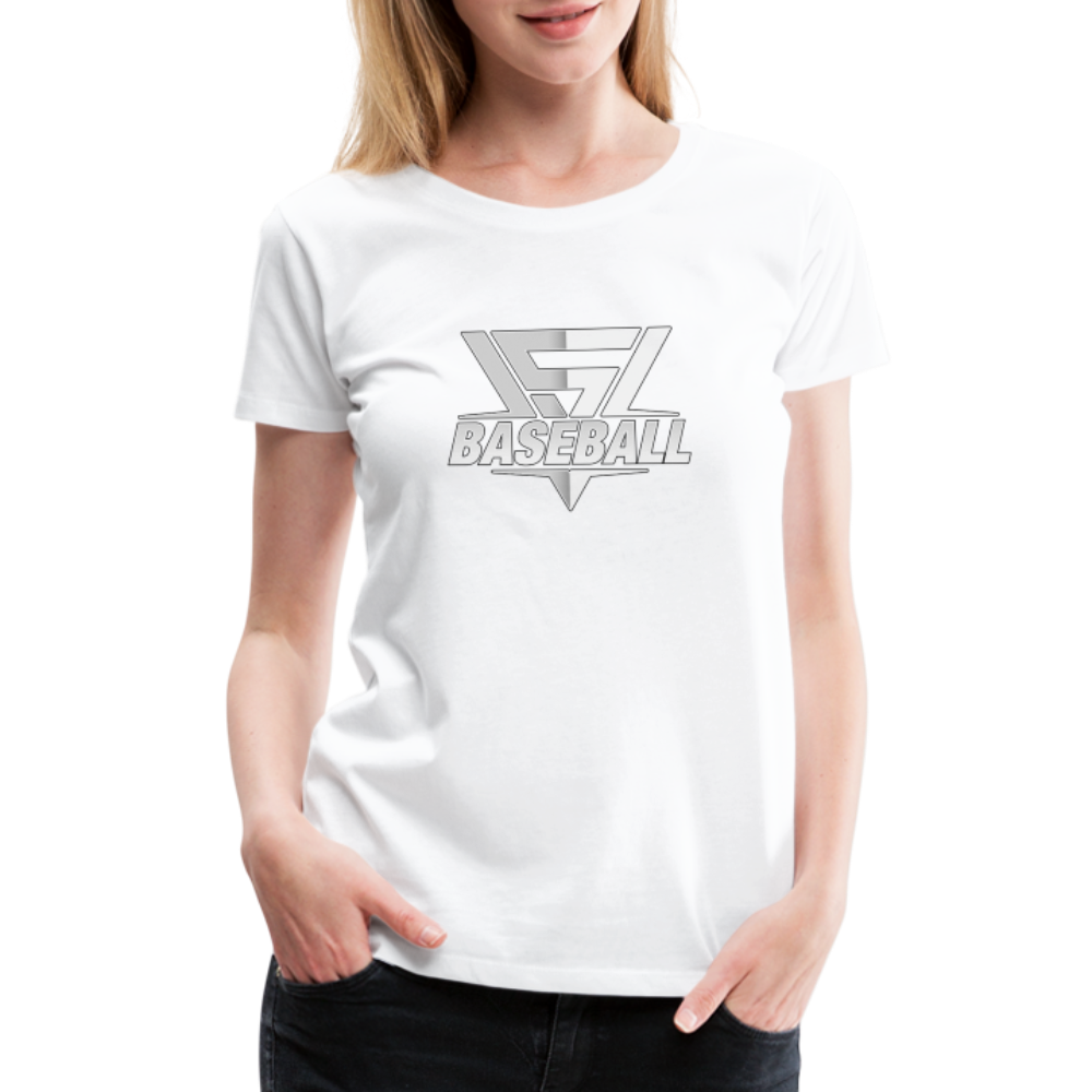 Women’s Vegas Strong Grey Premium Tee - white