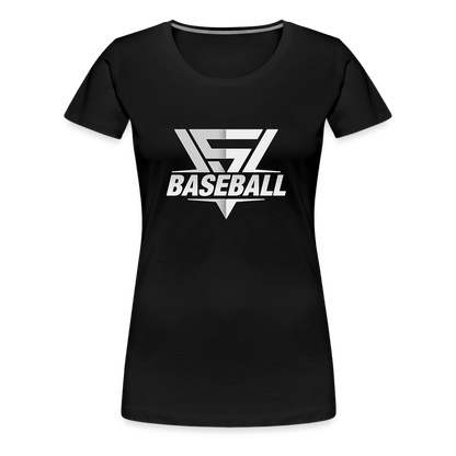 Women’s Vegas Strong Grey Premium Tee - black