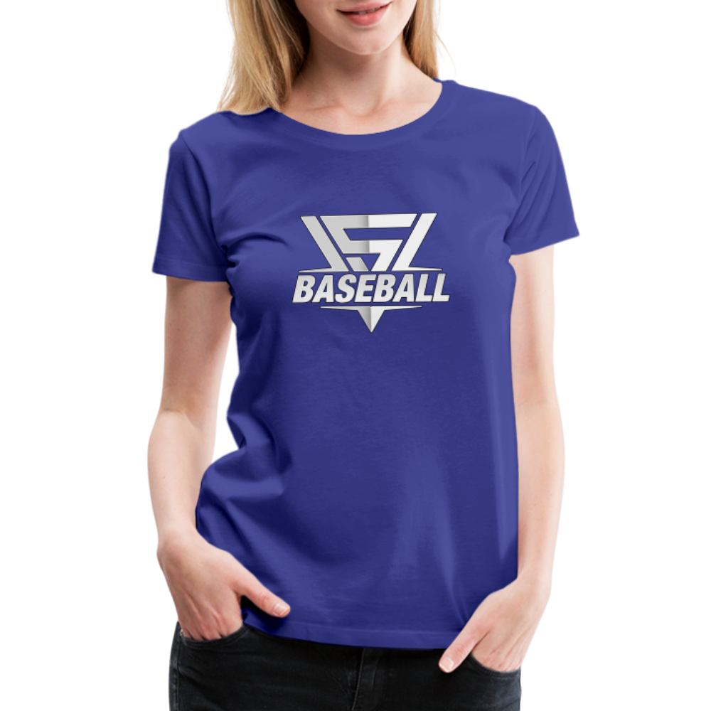 Women’s Vegas Strong Grey Premium Tee - royal blue