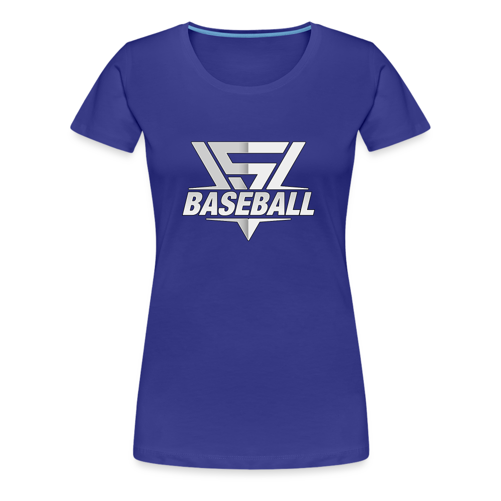 Women’s Vegas Strong Grey Premium Tee - royal blue