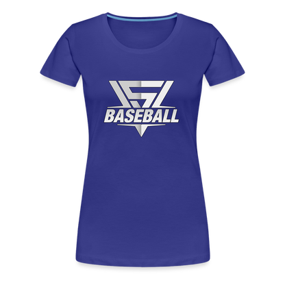 Women’s Vegas Strong Grey Premium Tee - royal blue