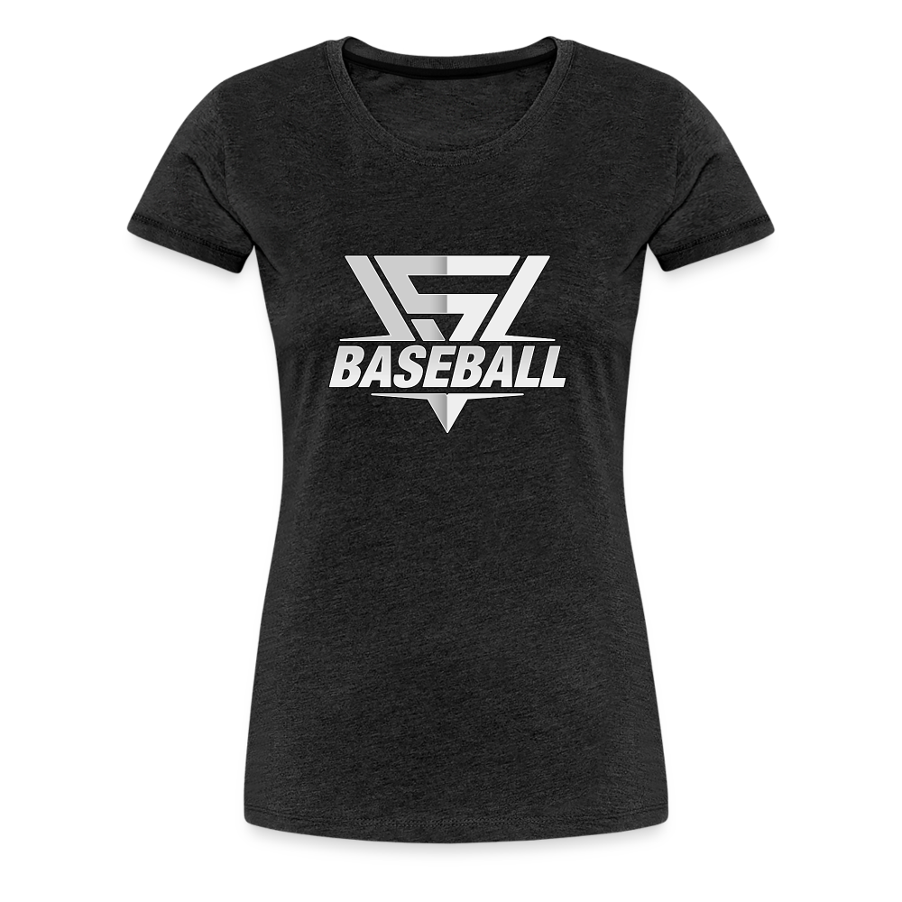 Women’s Vegas Strong Grey Premium Tee - charcoal grey