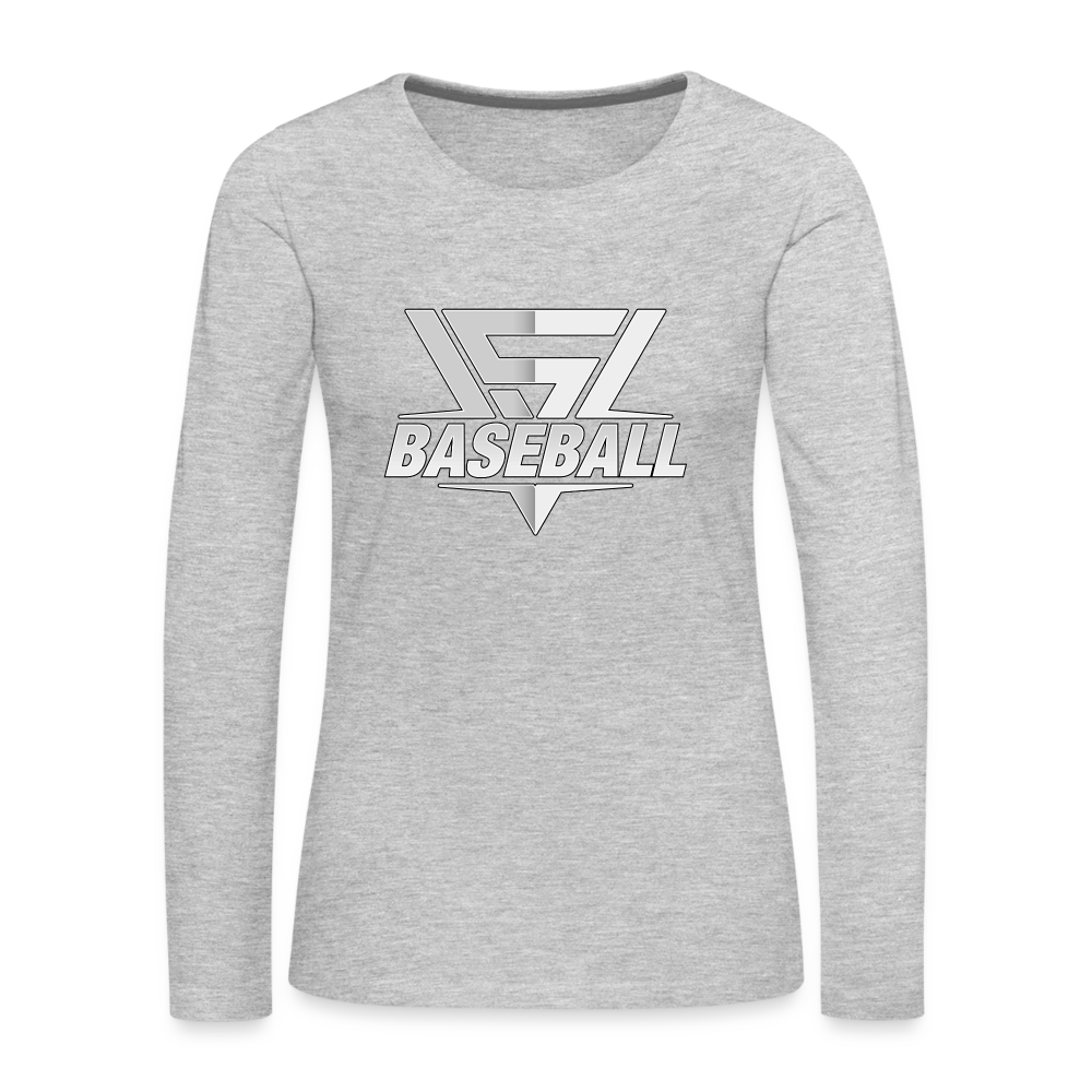 Women's Vegas Strong Grey Premium Long Sleeve - heather gray