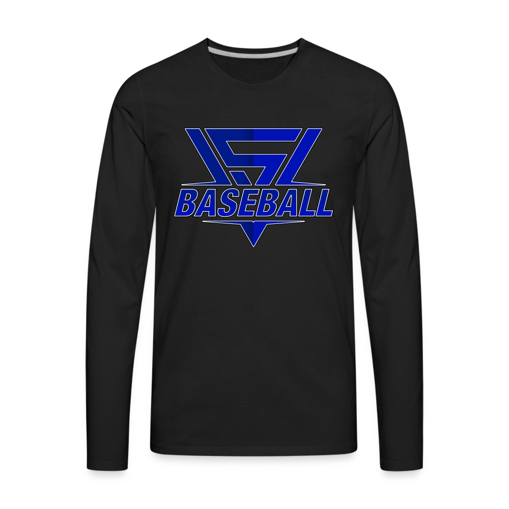 Men's Vegas Strong Baseball Long Sleeve - black