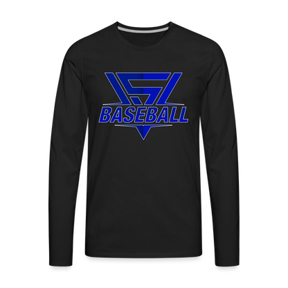 Men's Vegas Strong Baseball Long Sleeve - black