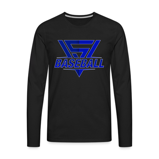 Men's Vegas Strong Baseball Long Sleeve - black