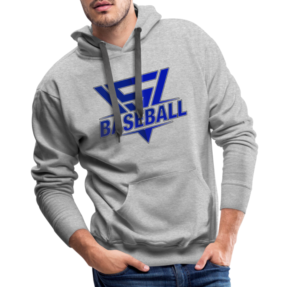 Men’s Vegas Strong Baseball Premium Hoodie - heather grey