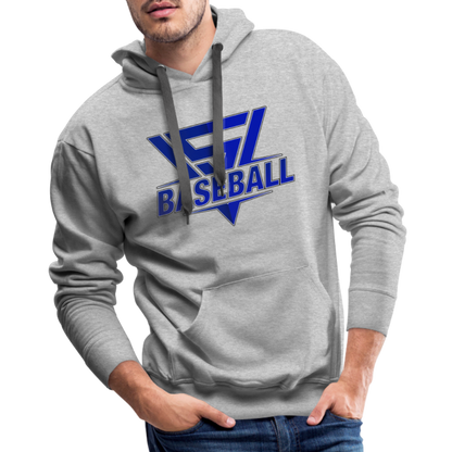 Men’s Vegas Strong Baseball Premium Hoodie - heather grey